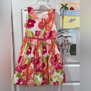 Gymboree Brand Floral Design For Girls Size 10